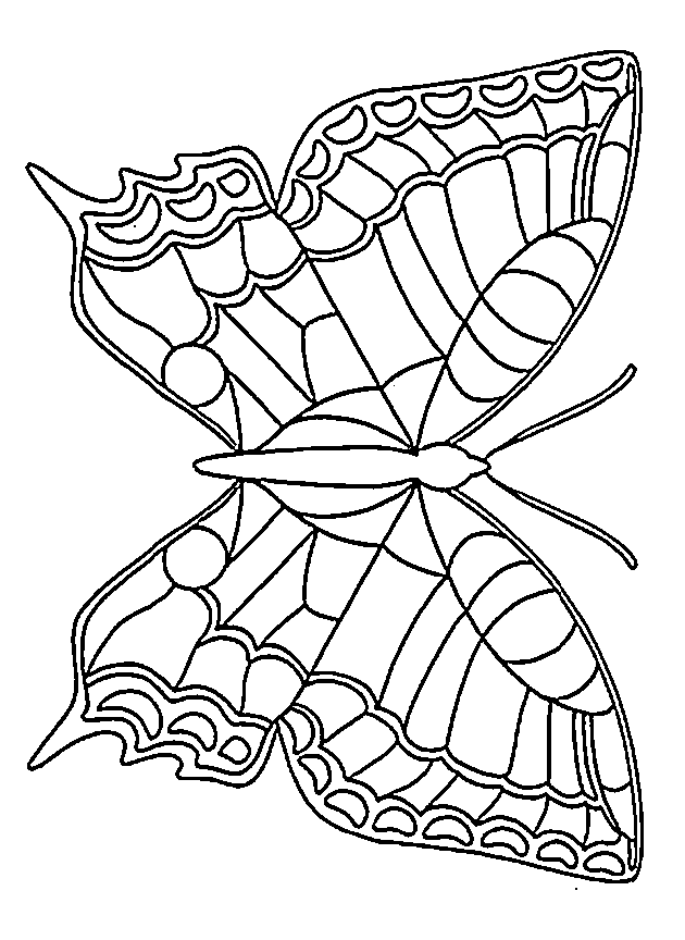 Kids Free Butterfly Coloring Pages Coloring Pages