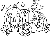 Halloween Pumpkin Coloring Pages for Kids