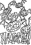 Halloween Pumpkin Coloring Pages for Kids