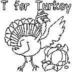 Thanksgiving Turkey Coloring Pages to Print for Kids